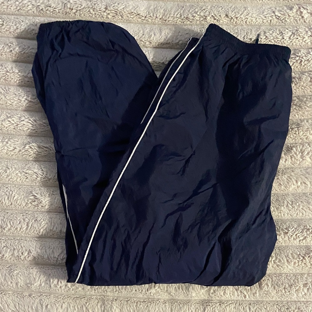 Men's Navy Joggers with White Trim